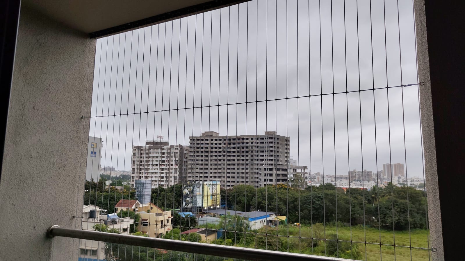 Invisible Grill Rate in Talawade – Affordable Balcony Safety Grill Prices | Ideal Services