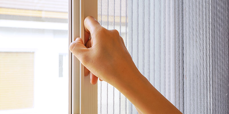 Pleated Mesh for Balcony Doors in Wakad