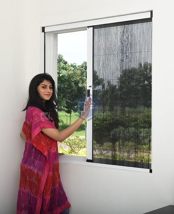 Pleated Mosquito Mesh in Ravet, Wakad, Hinjewadi, Punawale & Tathawade | Ideal Services
