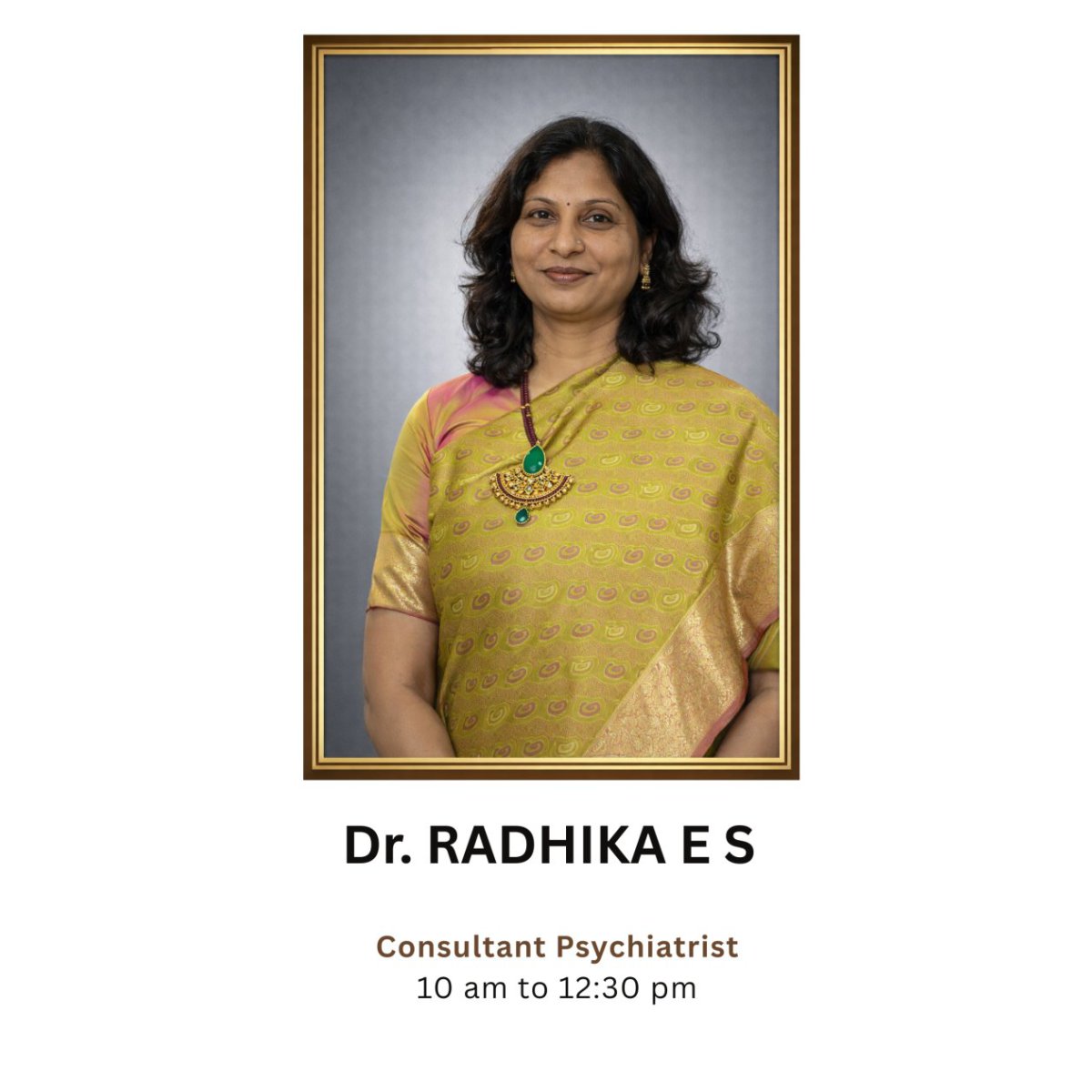 Dr. Radhika E S